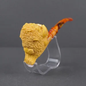 Bufallo Meerschaum Pipe, Turkish Block Meerschaum Pipe
