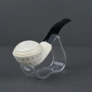 Special depicted Golf Model Meerschaum Pipe with Acrylic Stem