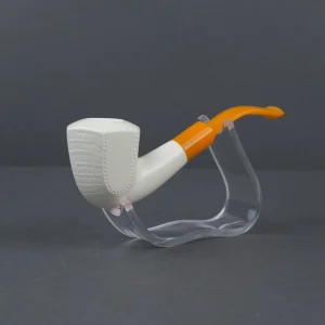Elite Classical Meerschaum pipe With Acrylic stem